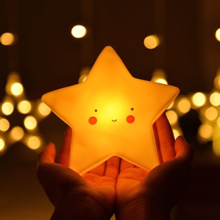 Đèn ngủ led silicon cực cute