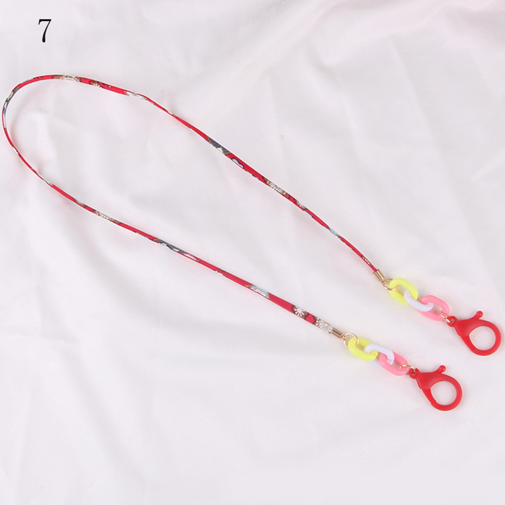 Cod Qipin 72cm Handmade Double Buckle Anti-lost Mask Hanging Chain Rope Colorful Lanyard for Unisex | BigBuy360 - bigbuy360.vn