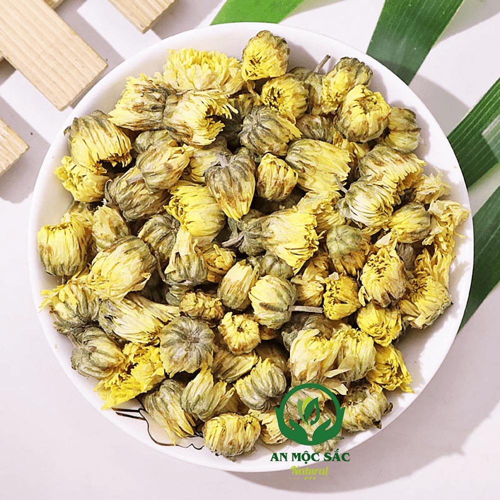 ✅[THƯỢNG HẠNG] Trà Hoa Cúc Nụ Kim Cương (Kim Cúc) Sấy Khô Nguyên Bông Tự Nhiên An Mộc Sắc