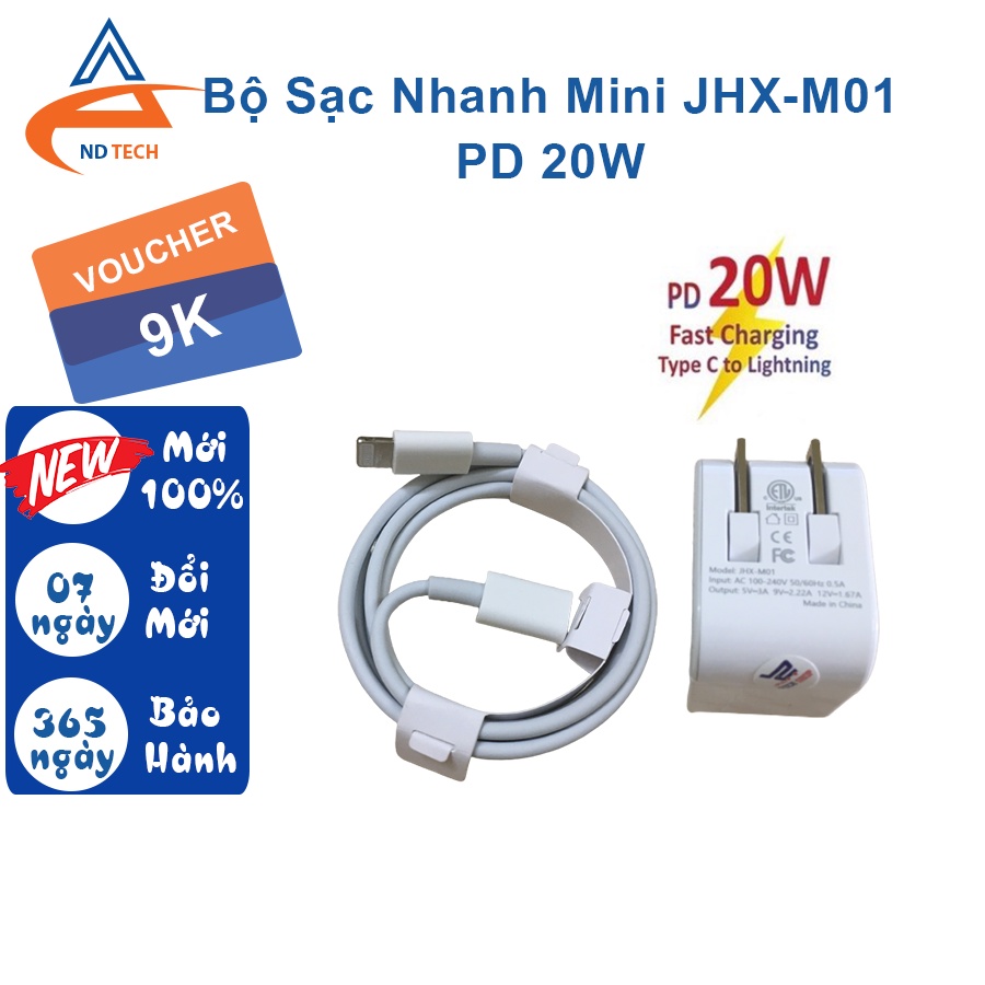 (PD 20W) Sạc Nhanh PD 20W Dành Cho Máy 8>14
