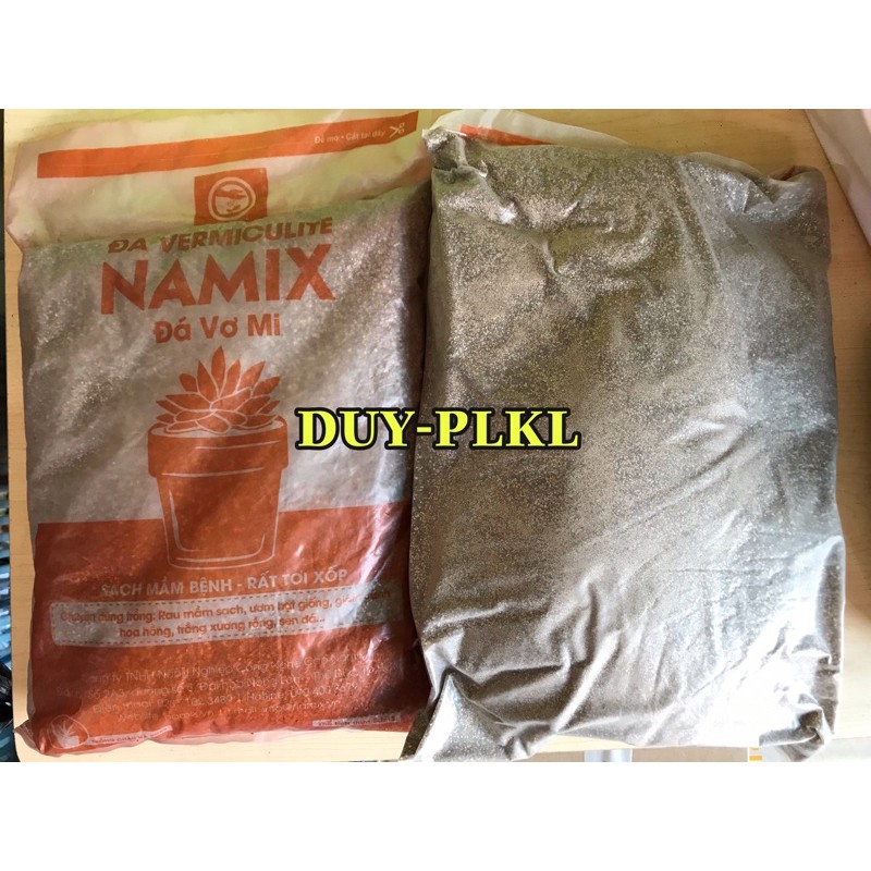 ĐẤT ( ĐÁ ) CHUYÊN TRỒNG RAU MẦM, HẠT GIỐNG - NAMIX VERMICULITE GÓI 5Dm3.