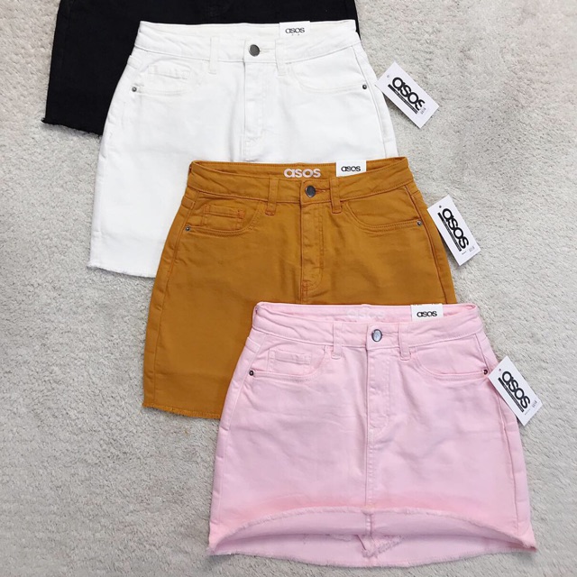 Váy jeans tua tua  lai có quần