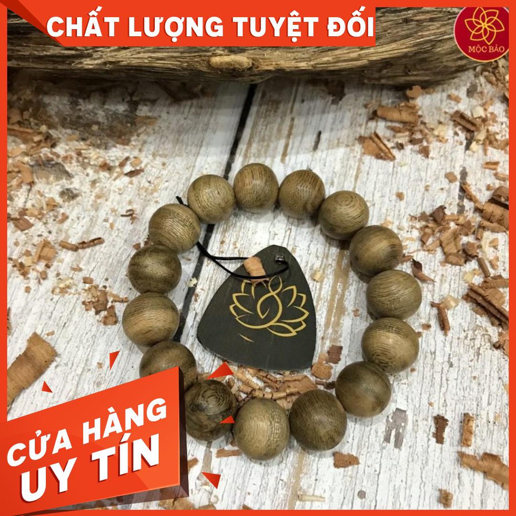 Vòng Tay Trầm Hương Thiên Nhiên - 12 MM - Bảo Hành Mùi Thơm Vĩnh Viễn