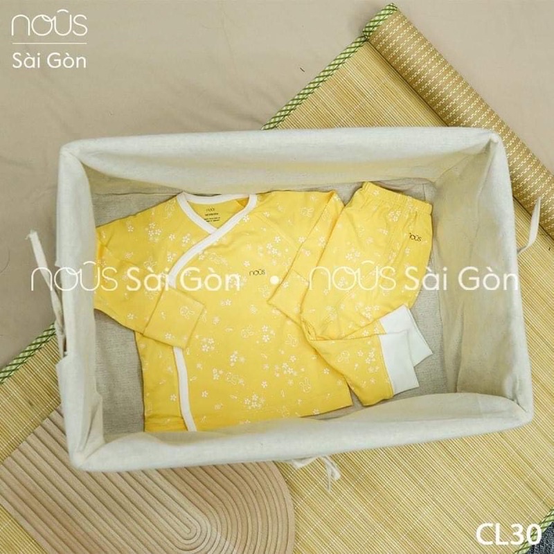 Bộ sơ sinh Nu mềm mại - thấm hút