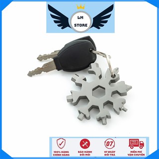 Cờ lê đa năng 18 trong 1 hình bông tuyết tiện dụng