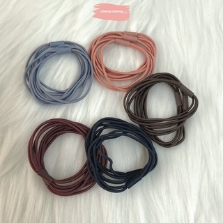 Thun Đen Cột Tóc Đa Năng Dây Chun Cột Tóc Nam Nữ 100g