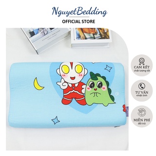 Gối nằm cho bé, gối cao su non 5d cao cấp nhiều mẫu