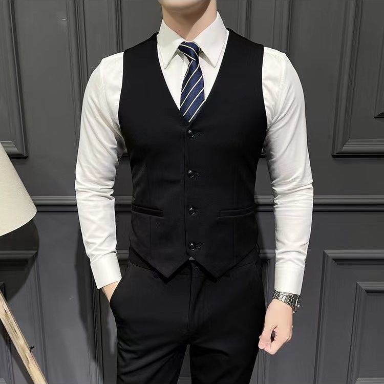 Áo vest Ôm Dáng Phong Cách Hàn Quốc Lịch Lãm Cho Nam