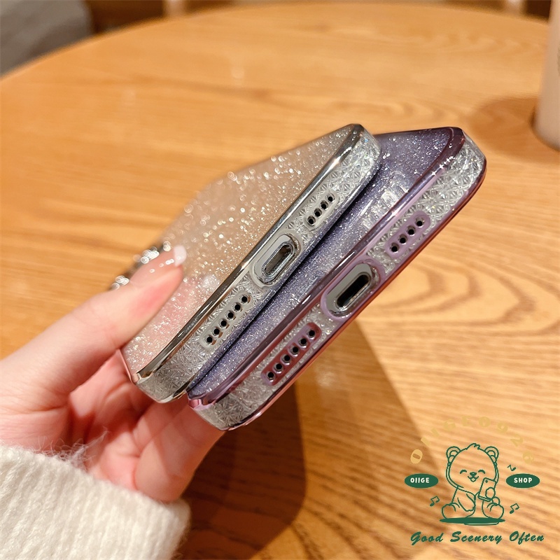 Ốp Điện Thoại TPU Kim Tuyến Nhiều Màu + Viền Bảo Vệ Camera Cho Iphone 13 12 / 11 Pro Max / Xs Max Xr X 8 7Plus