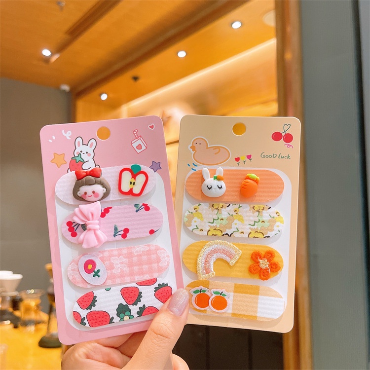 2022 Băng Đô Hoa Quả Hoạt Hình Cho Bé Gái