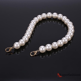 Chuỗi hạt ngọc trai nhân tạo dùng làm quai/dây đeo túi xách cho bạn gái DIY