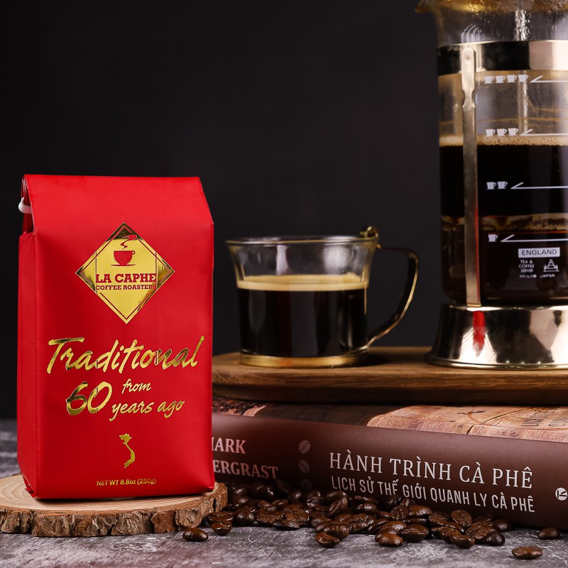Cà Phê Truyền Thống [250g] Hương Vị Của Lịch Sử Cà Phê Việt Nam Giai Đoạn 1948-1968