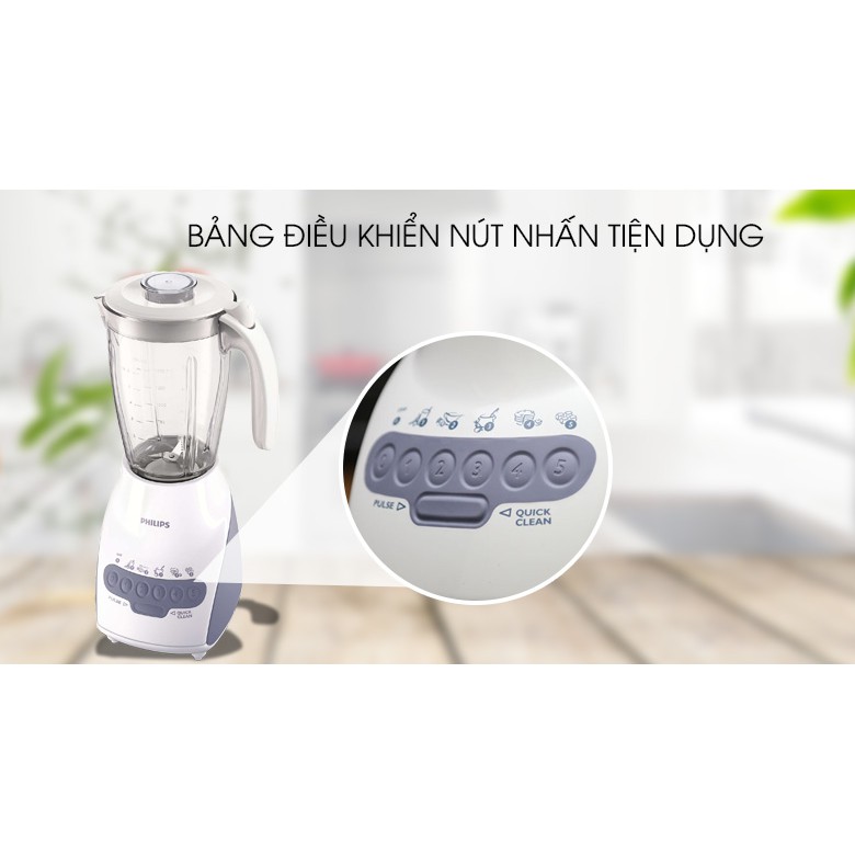 Máy xay sinh tố Philips HR2115 hàng chính hnag 100% công suất 600w