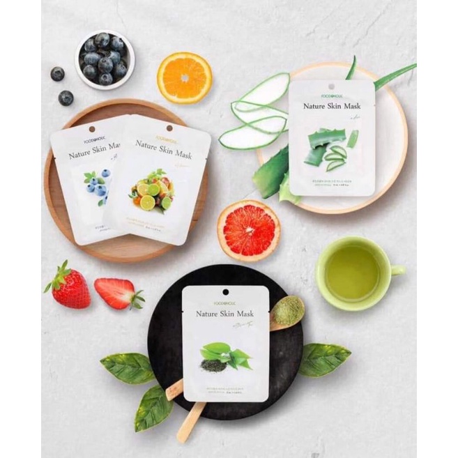 Mặt nạ dưỡng da Foodaholic mẫu mới