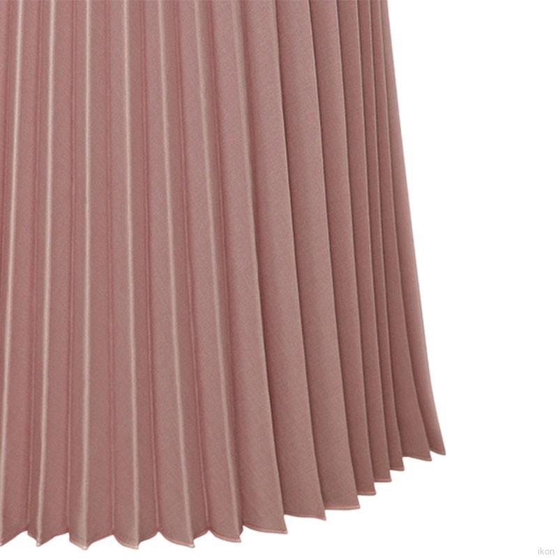 Chân váy Chiffon màu trơn chân váy xếp ly | BigBuy360 - bigbuy360.vn