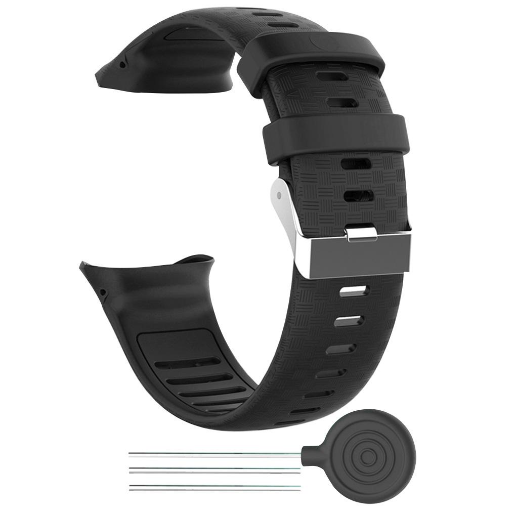 Dây Đeo Đồng Hồ Thể Thao Bằng Silicone Dễ Điều Chỉnh