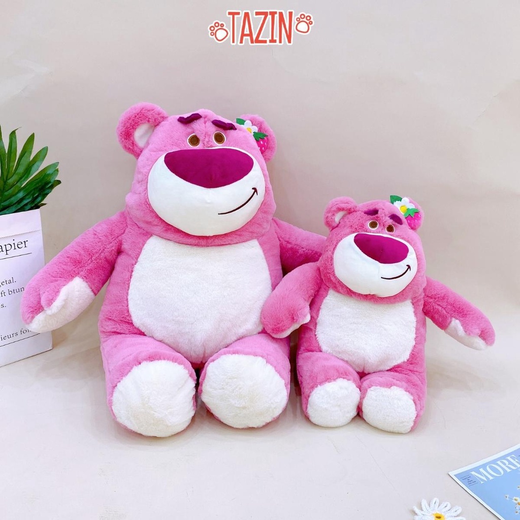 Gấu Bông Lotso Tai Dâu Đứng, Gấu Lotso Mùi Thơm Nhẹ