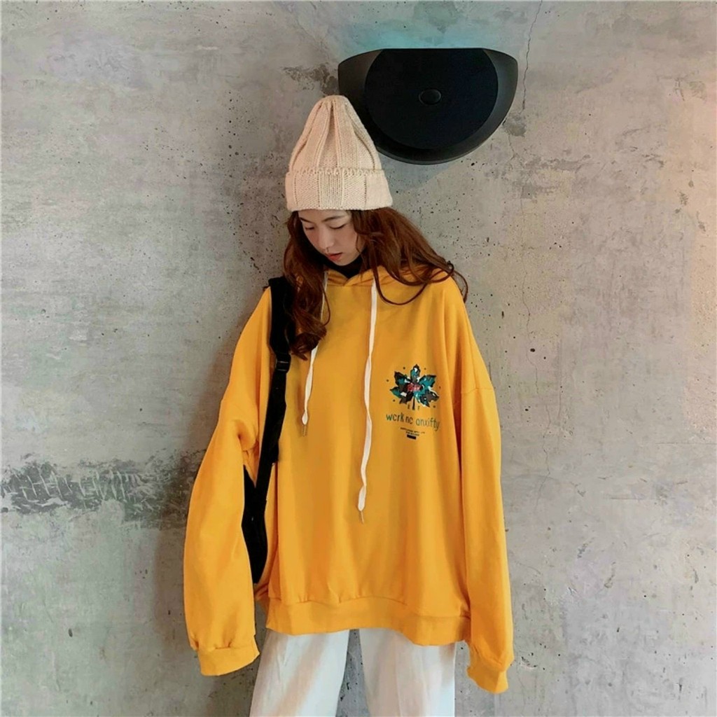 Áo Khoác Hoodie Nỉ Ngoại Dây Kéo In Hình Lá Phong Hàn Quốc ( Có Video Sản Phẩm ) Nam Anh 24