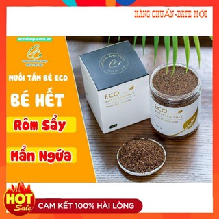 MUỐI TẮM BÉ SINH DƯỢC ECO GOLD- AN TOÀN 100% CHO BÉ SƠ SINH GIẢM RÔM SẢY MẨN NGỨA, VDCĐ, CHÀM SỮA, HĂM TÃ