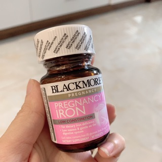 Viên bổ sung sắt cho bà bầu Blackmores không nóng 30 viên.