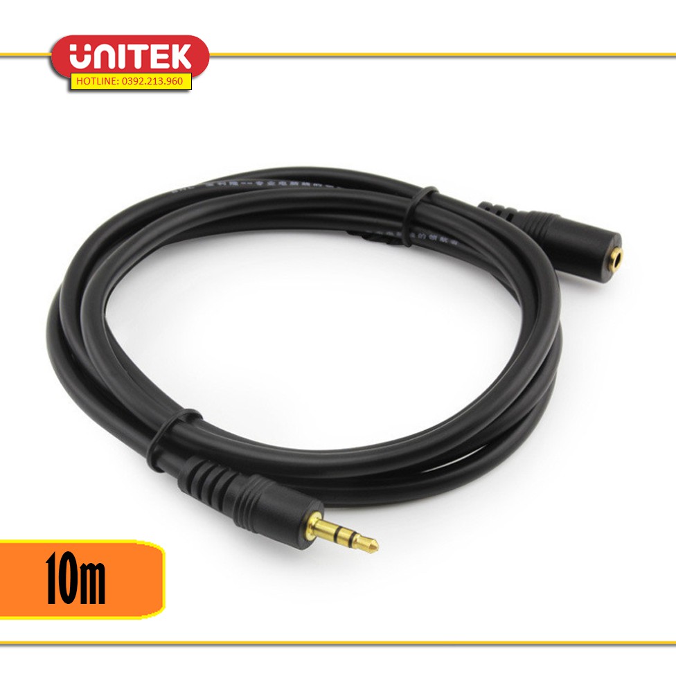 Dây loa nối dài 1 đầu đực đầu cái 10m