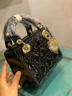 Túi Dior ba ô da bóng siêu xịn
