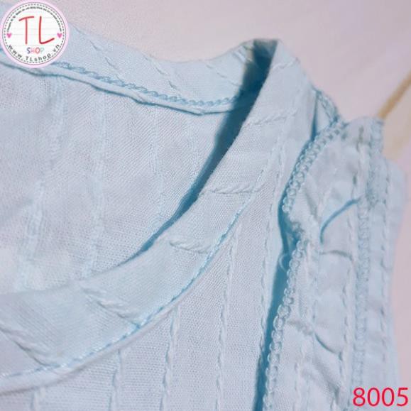 Thời trang trẻ em - Đầm cho bé yếm viền cổ - Quần áo bé gái - Bộ bé gái