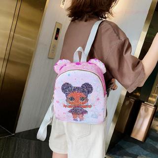 Balo đi học đính sequin lấp lánh phong cách