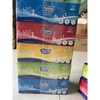 Khăn giấy hộp pulpy 180 tờ hàng khuyến mãi siêu rẻ