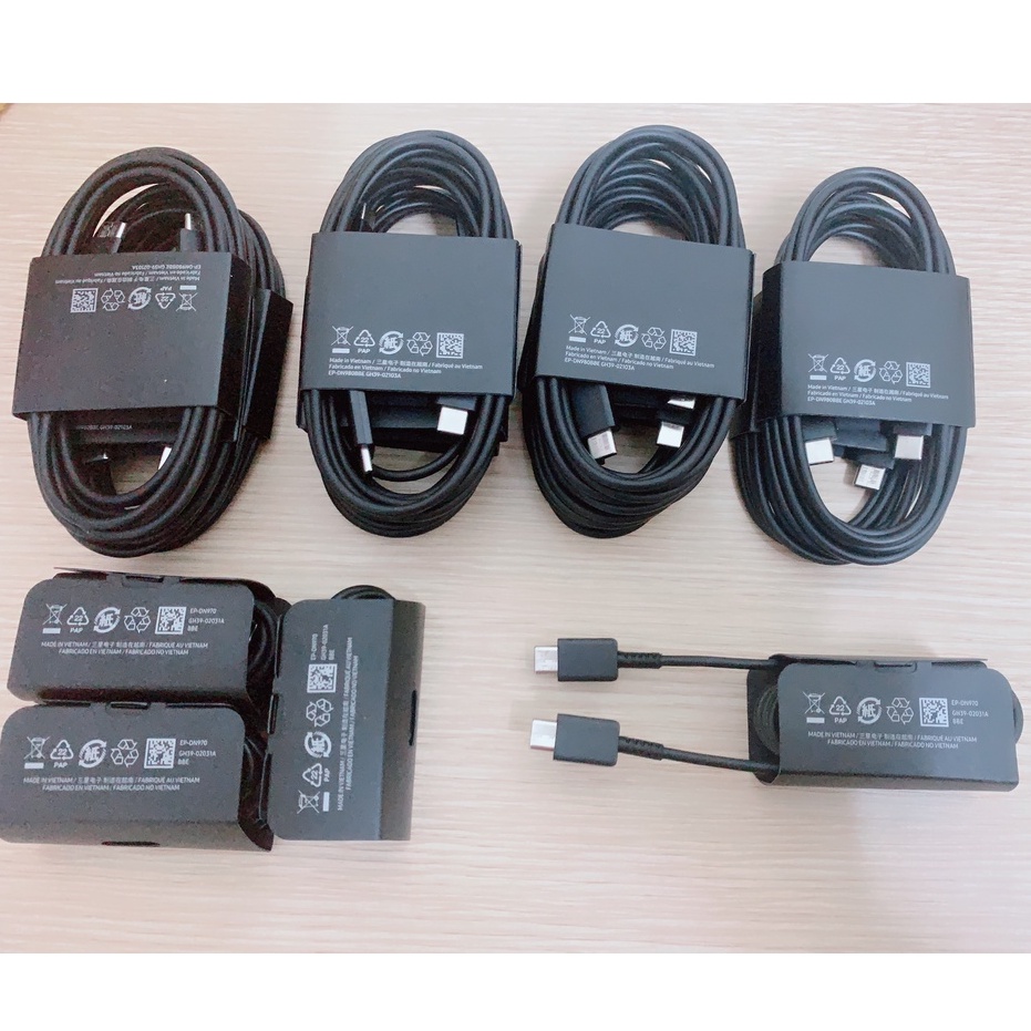 Cáp Sạc Samsung PD 25W chuẩn 2 đầu type - C