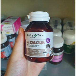 Canxi Milk Healthy Care 60 viên cho bé - mẫu mới