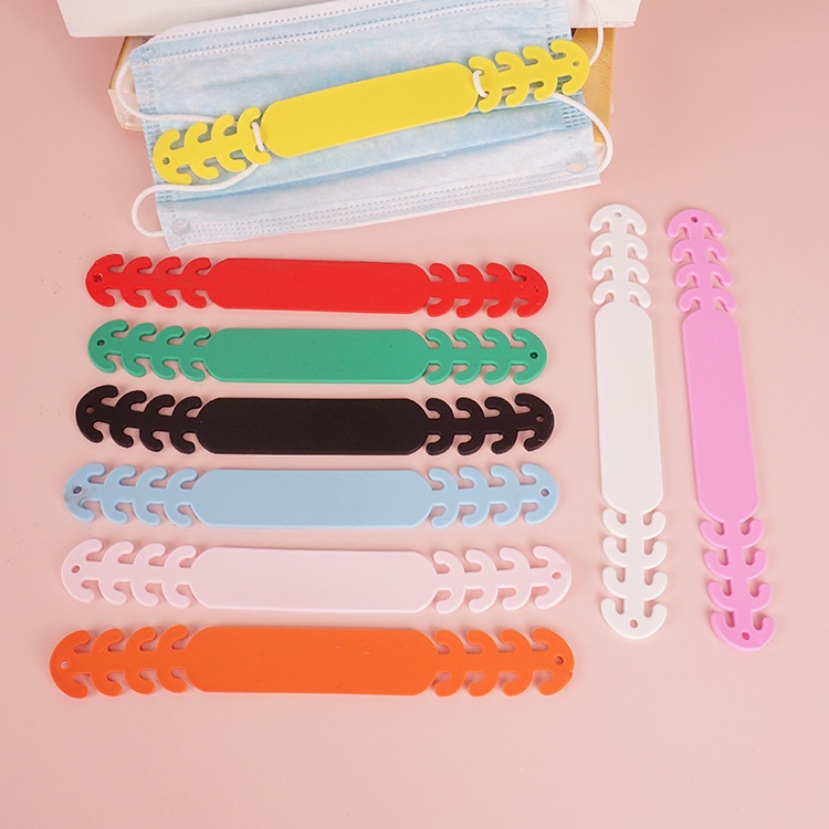 Móc đeo, quai đeo khẩu trang mềm dẻo chống đau tai cho trẻ em và người lớn(giao màu ngẫu nhiên)