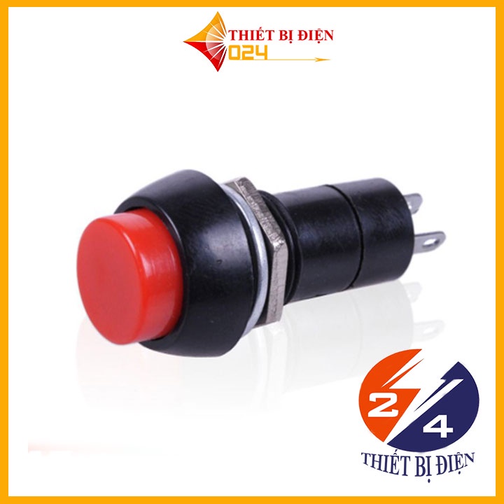 Nút Nhấn Đề Vỏ Nhựa - Giữ Trạng Thái - 1 Nút