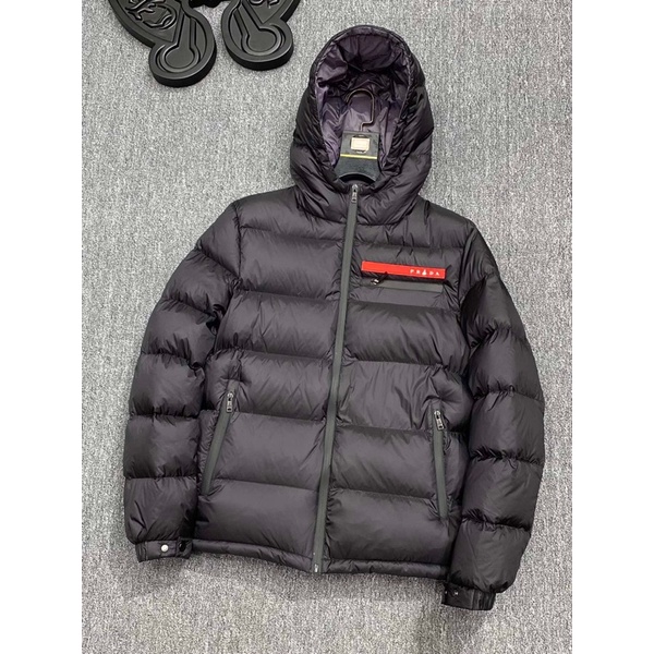 Áo khoác phao nam siêu ấm siêu nhẹ thương hiệu thời trang cao cấp Prada