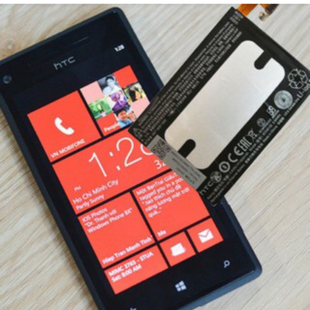 Pin xịn máy Htc 8X