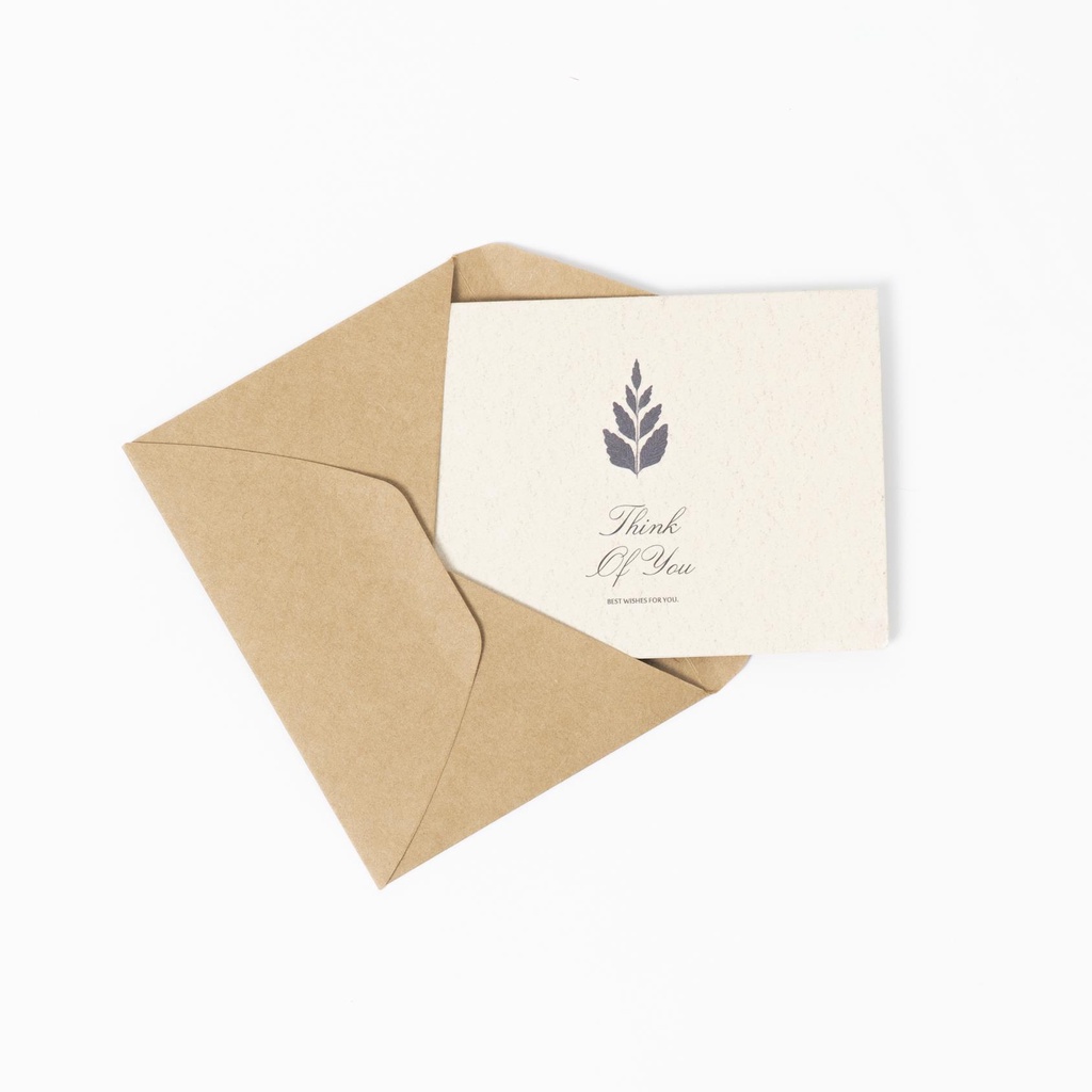 Thiệp giấy kraft cao cấp phong cách vintage, cảm ơn, lưu bút, tặng chúc mừng sinh nhật 360 Boutique - 4W22THIEP001