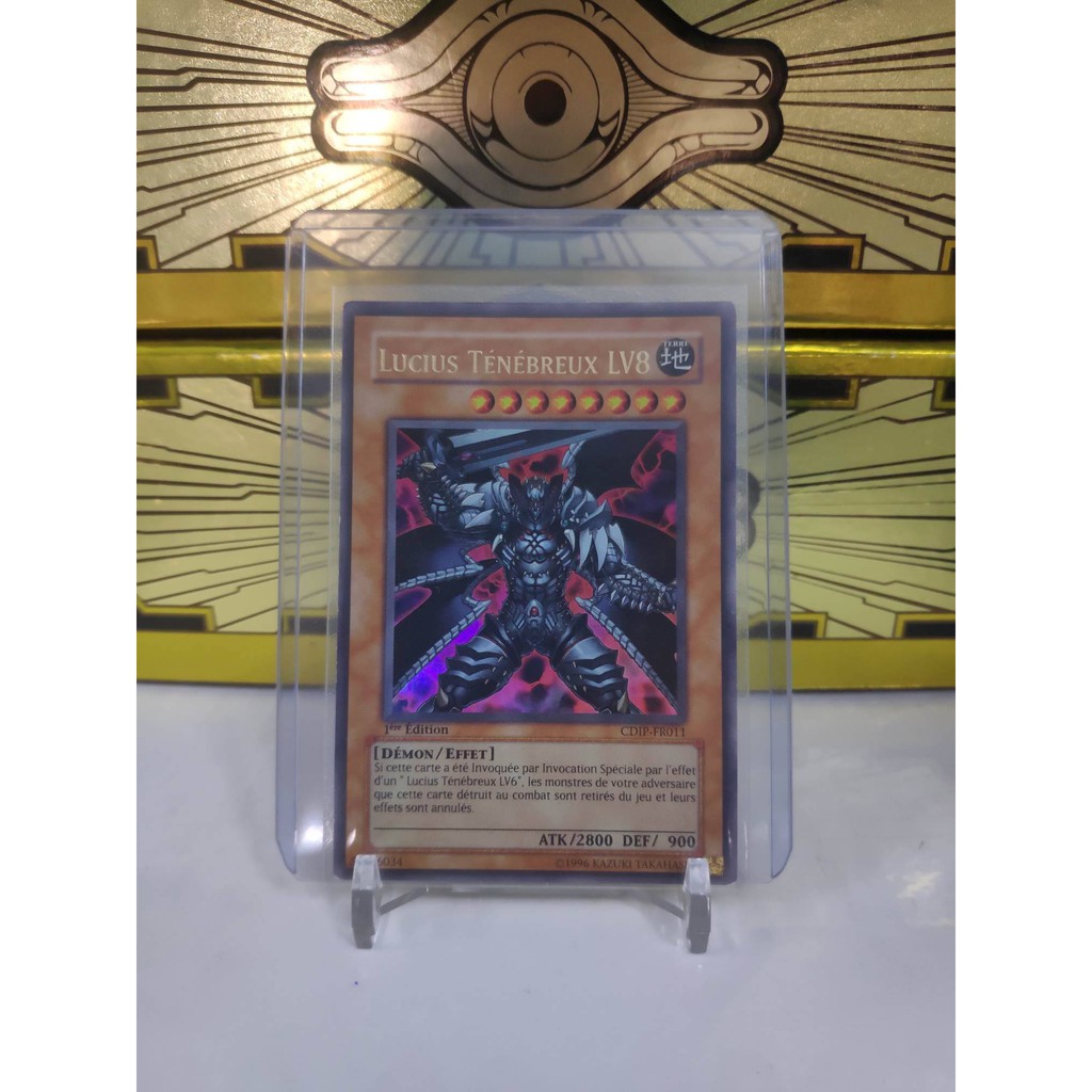 [ Dưa Hấu Yugioh ] Lá bài thẻ bài Dark Lucius LV8 - Ultra Rare - Tặng bọc bài nhựa bảo quản