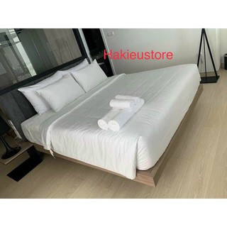 Vỏ chăn (bọc chăn)trắng trơn Khách sạn.nhà nghĩ gia đình 1m6/8 ×2m .2mx2m2