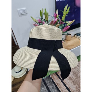❤giá xưởng❤nón cói nữ chuông lồng đèn hội an mũ cói thắt ruy băng vintage