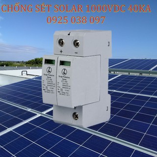 Chống sét dc solar 1000vdc 40ka 2p