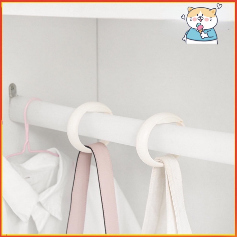 Móc Treo Túi Xách / Ba Lô Để Bàn Không Cần Đục Lỗ Đa Năng Nhỏ Gọn Có Thể Tháo Rời