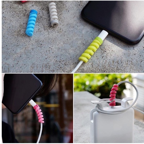 Vỏ Bảo Vệ Dây Cáp Sạc Máy Tính Bằng Silicon Chống Đứt Gãy