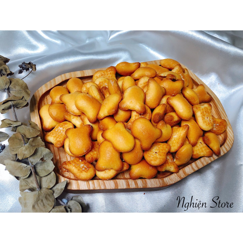 Bánh Gấu Nhân Kem Thiên Hồng Lon 300Gr | Nghiện Store | Freeship