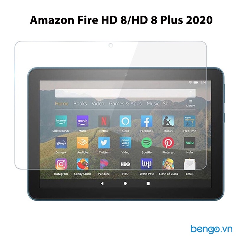 Dán Màn Hình Cường Lực Amazon Fire HD 8/8 Plus 2020 9H