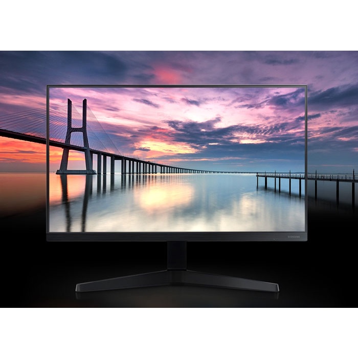 MÀN HÌNH LCD 24” SAMSUNG LF24T350 Chính hãng (IPS – VGA, HDMI, 1920x1080, 75Hz, Tràn viền). VI TÍNH QUỐC DUY