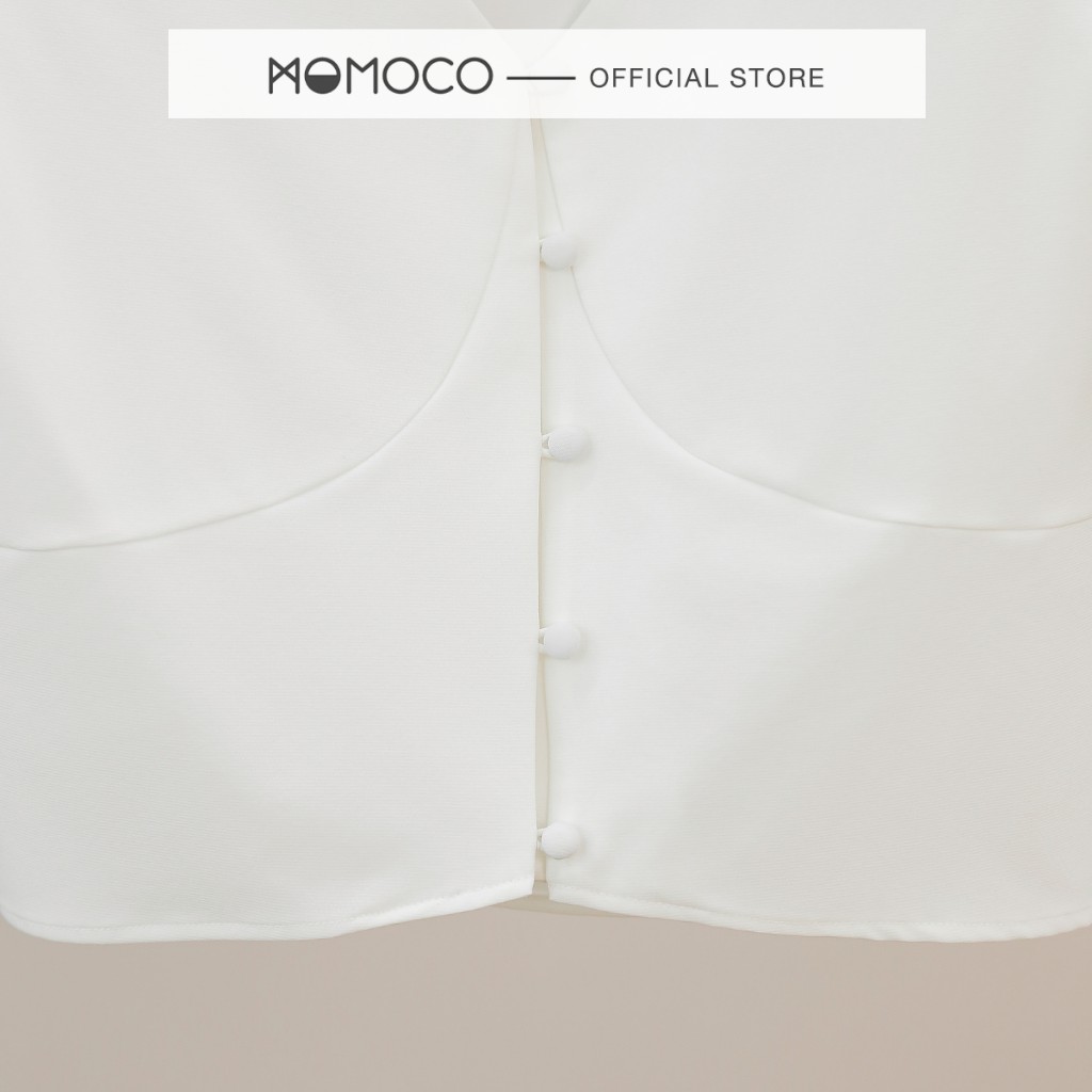 Áo Croptop Nữ MOMOCO Tay Zaglan Bèo Chất Liệu Tuýt Si Mát Mềm Mịn M2067