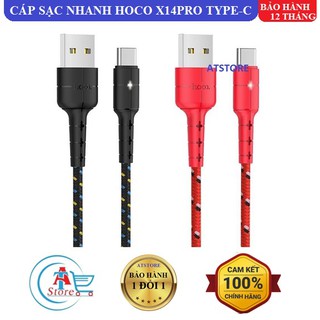 Cáp Sạc Nhanh Hoco X14 Pro TypeC Chính Hãng - BH 12 Tháng