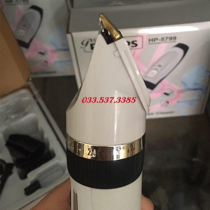 Tông đơ xịn, máy cắt tóc trẻ em HP 5799  bền đẹp công suất 6W