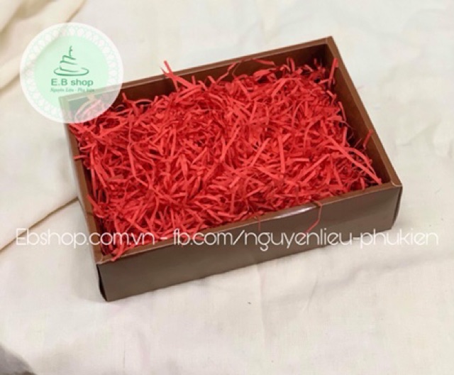 Sợi giấy lót trang trí hộp quà tặng nhiều màu