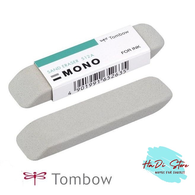 Gôm tẩy bút bi, mực in, màu TOMBOW MONO SAND